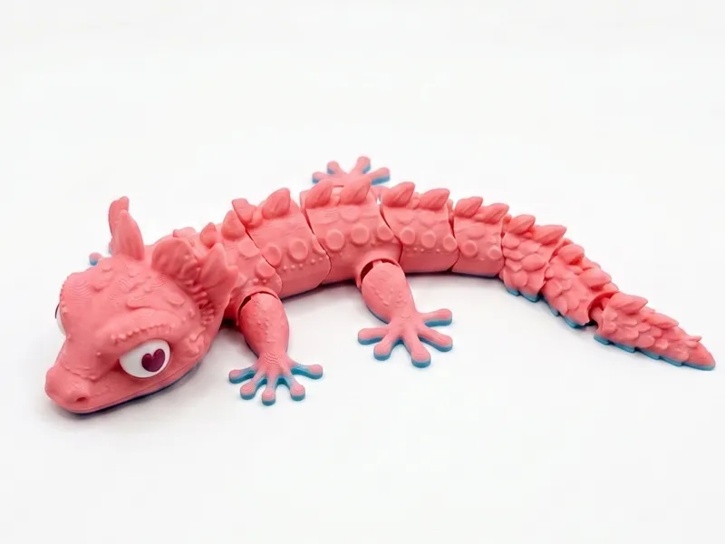 Articulated flexi lizard