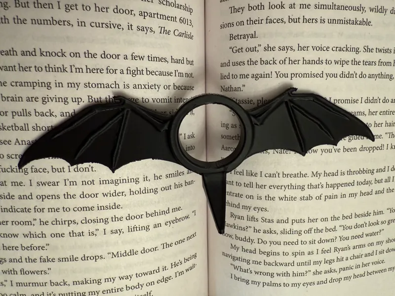 Bat Boys Club Book Page Holder