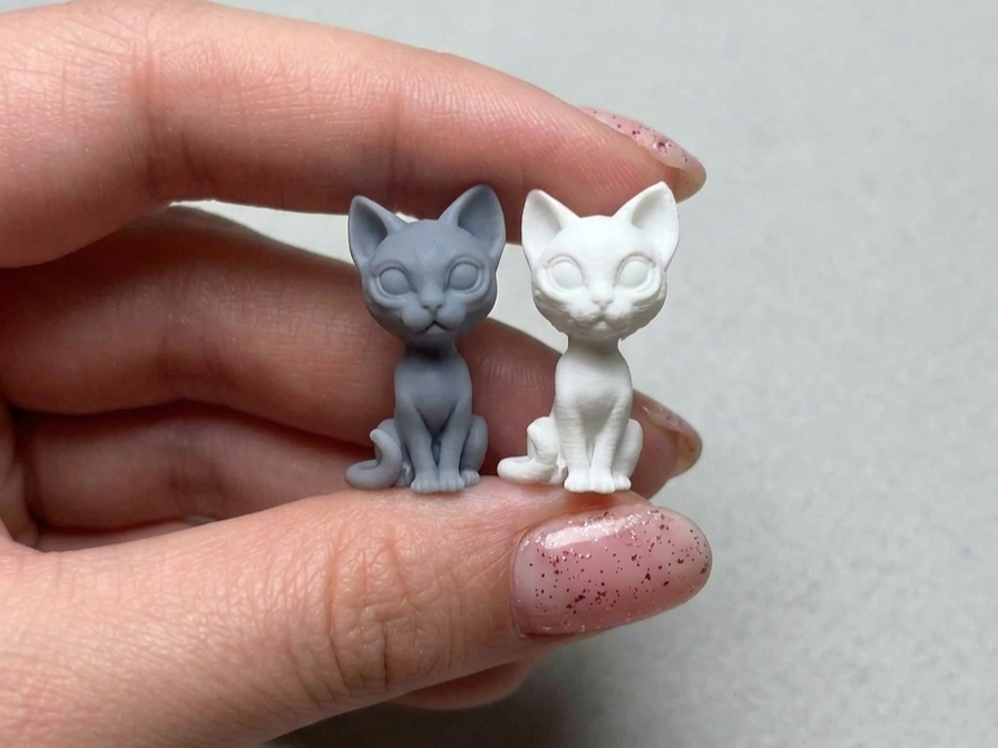 Miniatura 2 do modelo 3D Mini Siamese Cat – Cute Tiny Figure