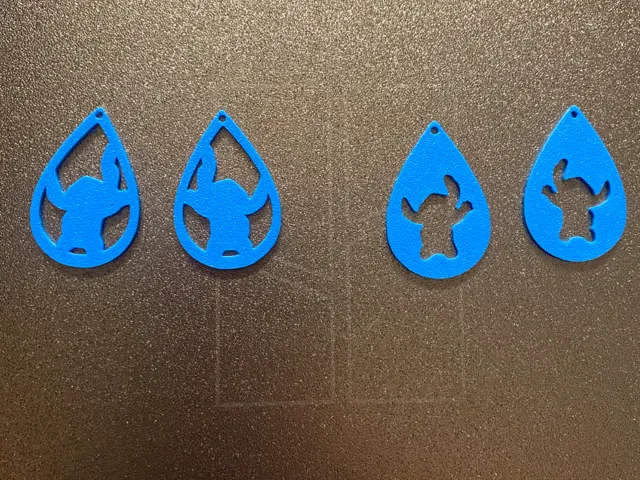 stitch earrings