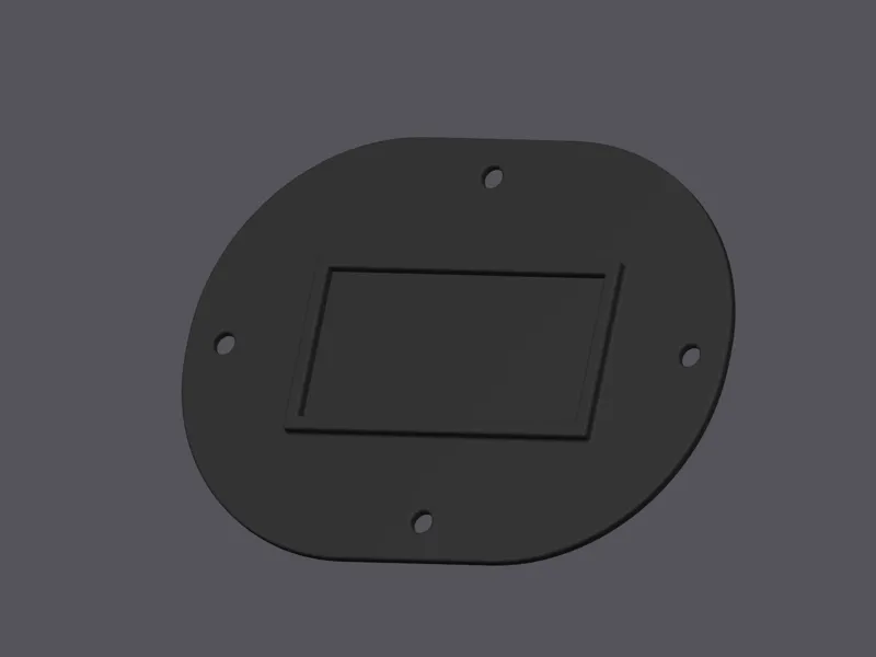 Flat PushPin Wallmount for Displate