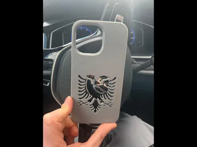 iPhone 14 Pro max case Albanian flag