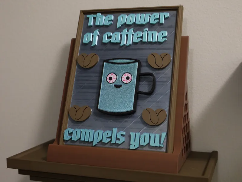Humorous Coffee Plaque