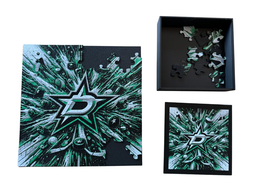 Dallas Stars - Puzzle & Lid