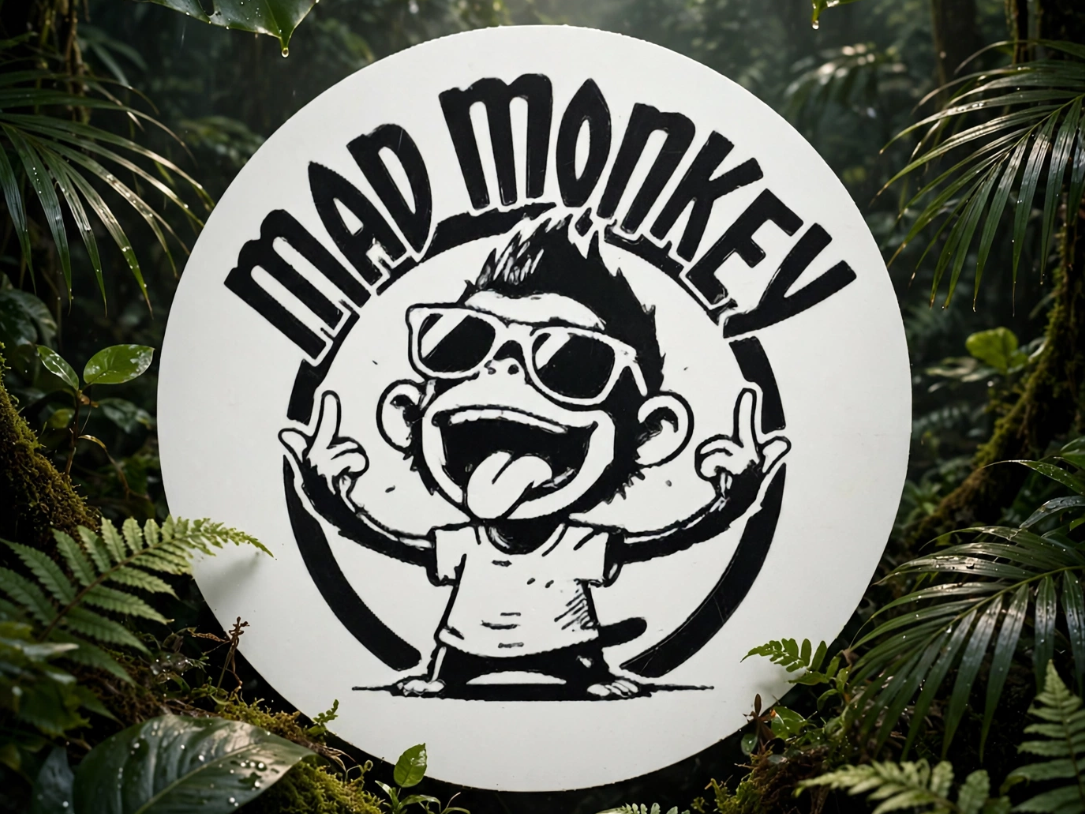 Mad Monkey coaster 3D model