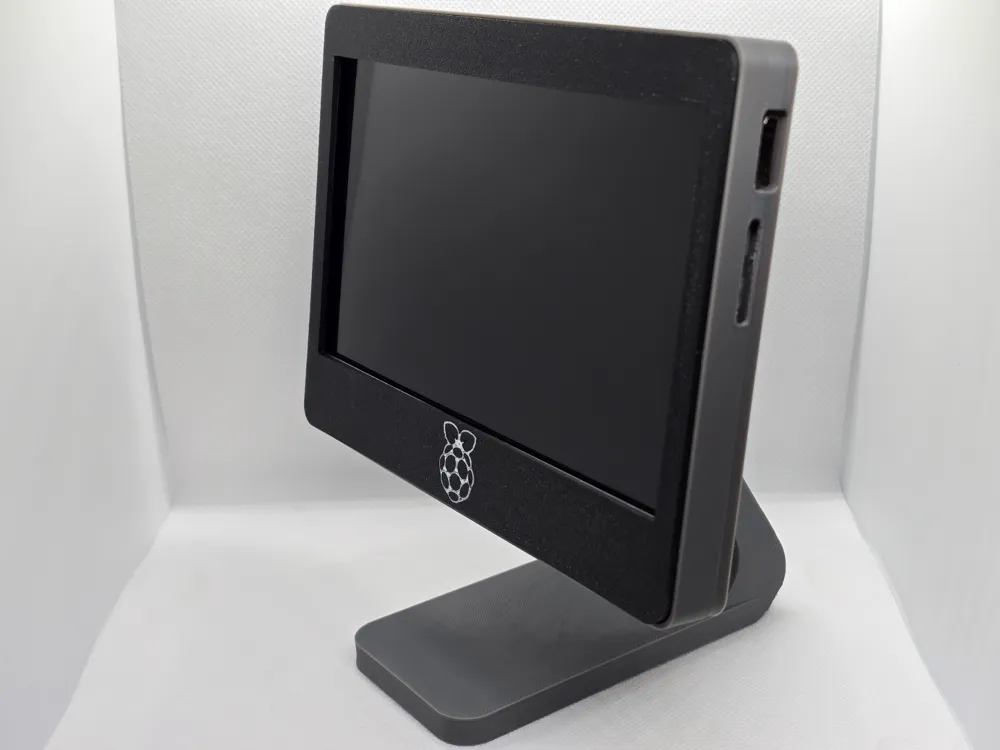 Raspberry Pi 7-inch Monitor Stand - Free 3D Print Model - MakerWorld