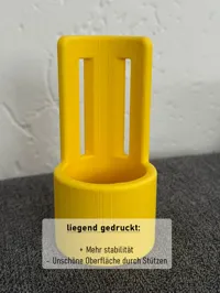 Extrem Stabil: Liegender Druck - beide Versionen