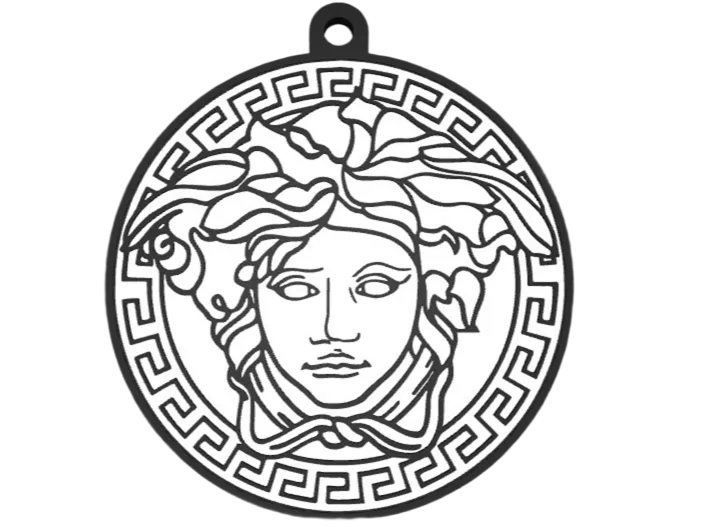 Versace keychain