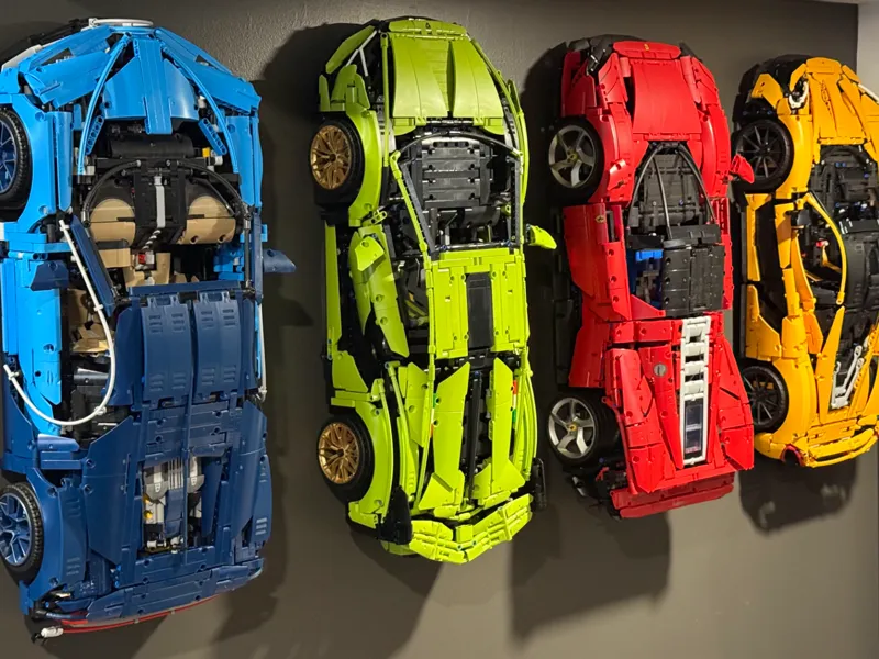 LEGOs Lamborghini Sian - 42115 Wall Mount