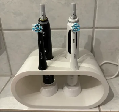 Oral-B toothbrush station