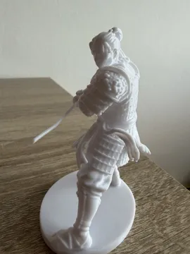 Modelo para impresión 3D: Samurai — vista de referencia 4