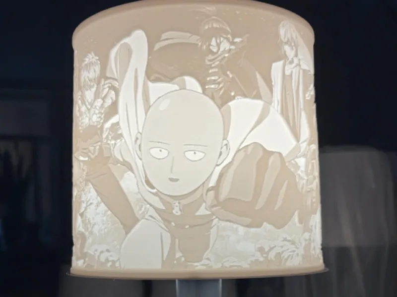 Lampe E14 One punch man