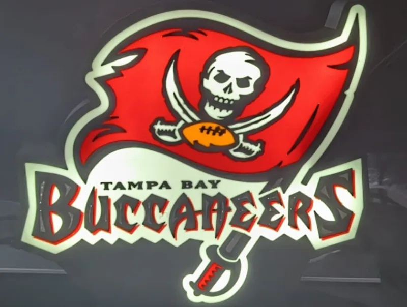 Tampa Bay Buccaneers led lamp Led Leuchte 