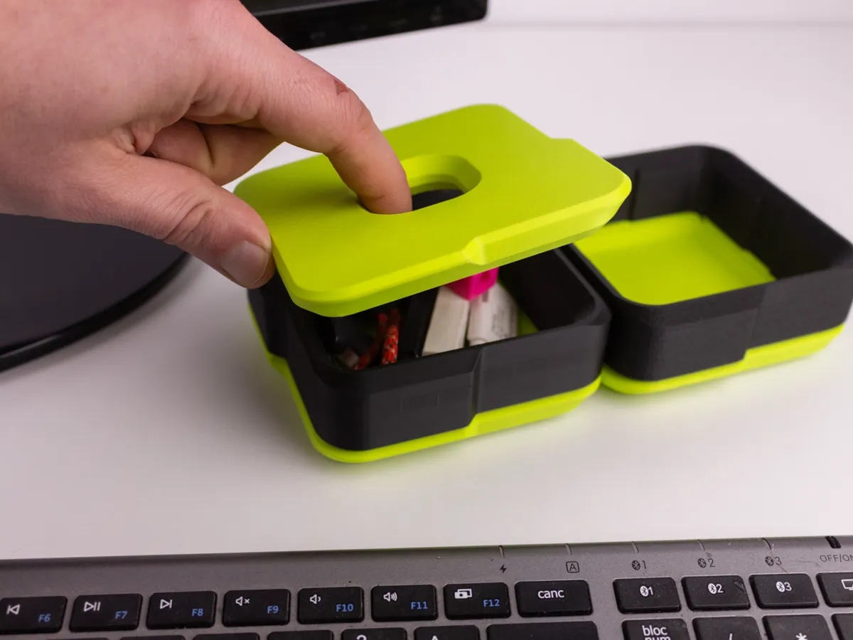 Modular Magnetic Box - Base Container - Free 3D Print Model - MakerWorld