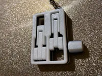 Porte-clés moteur à explosion — photo 1