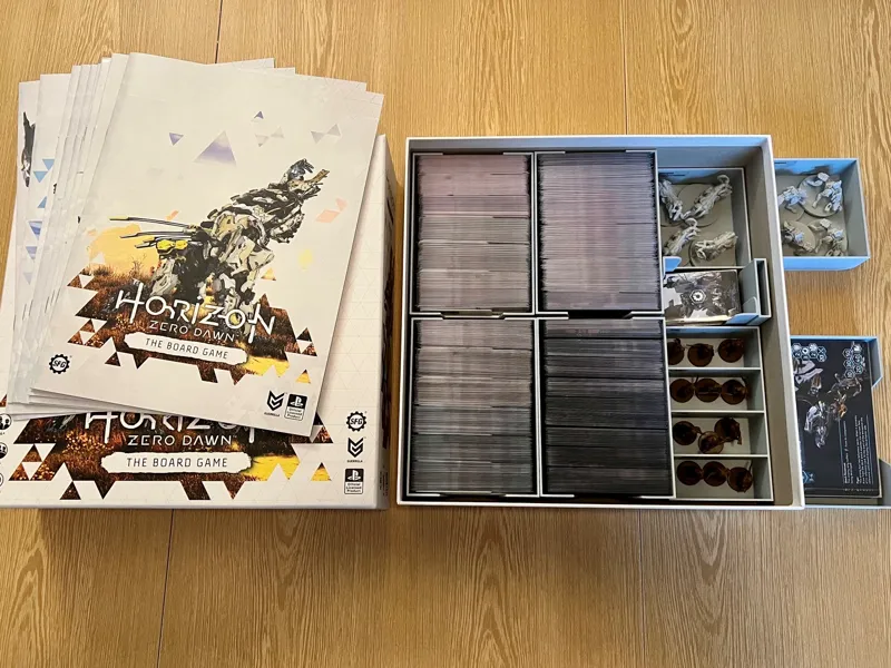 Horizon Zero Dawn Board Game Insert