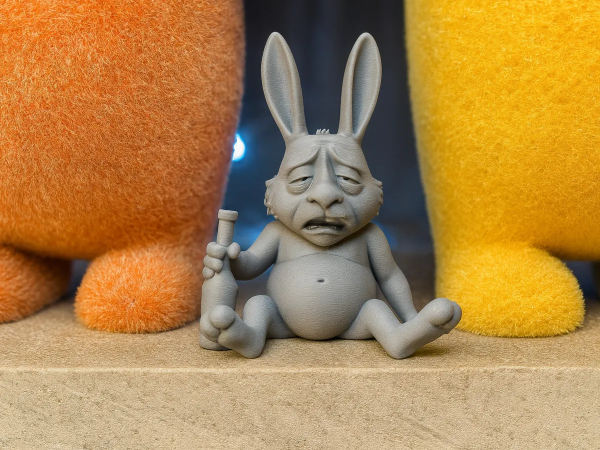 Drunken Bunny - Free 3D Print Model - MakerWorld