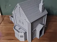 Petite échoppe modulaire pour décor de jeu de rôle — photo 1