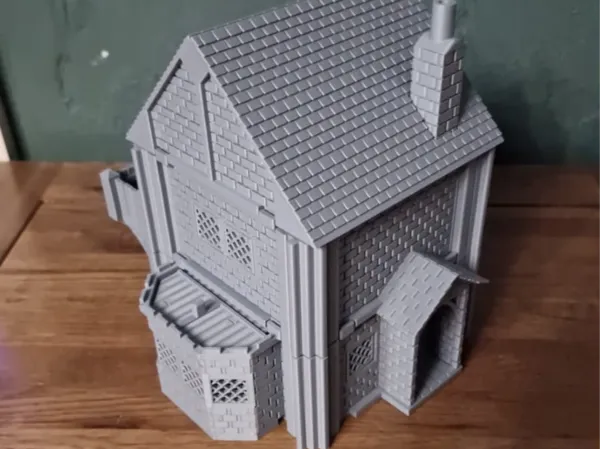 Petite échoppe modulaire pour décor de jeu de rôle