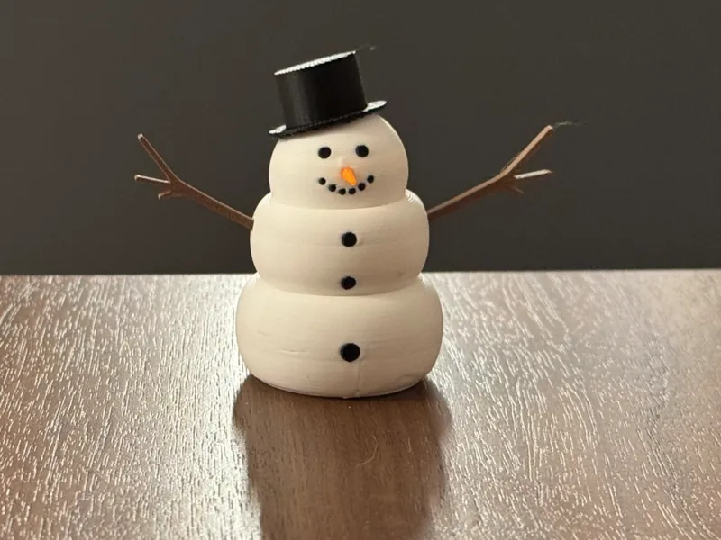 Melting Snowman Multi-Colored (AMS)