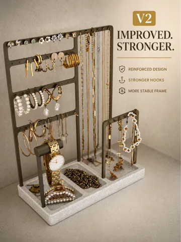 Pendientes: NEW V2 Jewelry stand for earrings, necklaces etc. — vista de referencia 2