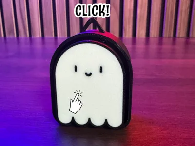 Cute Ghost Fidget Clicker - Satisfying