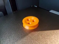 PLA 0.2mm layer, 5 walls, 20% infill