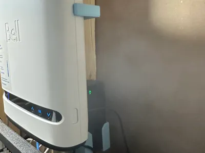 Bell Gigahub Wall Mounts (Router and power brick)