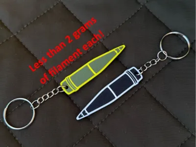 Artillery shell keychain