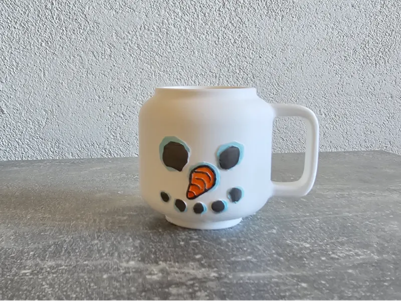 LEGOxMUG Snowman