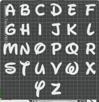 Alphabet style Disney — photo 6