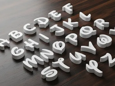 Alphabet Style  -Disney-