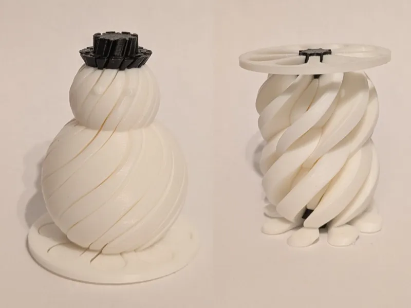 Vortex bonhomme de neige