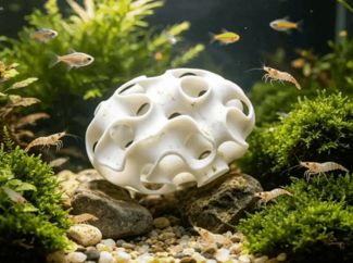 蛋形 鱼虾躲避屋 躲藏屋 庇护所