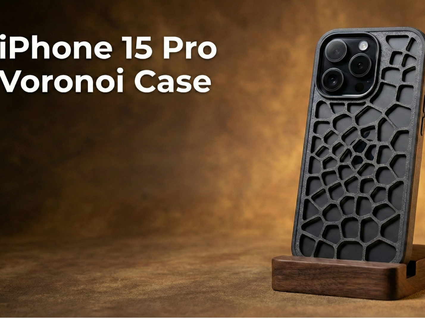 iPhone 15 Pro Voronoi Case