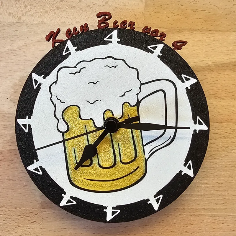 Beer Clock - Kein Bier vor 4