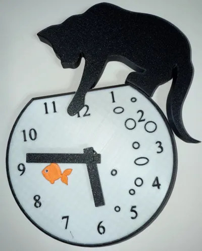 Cat Clock