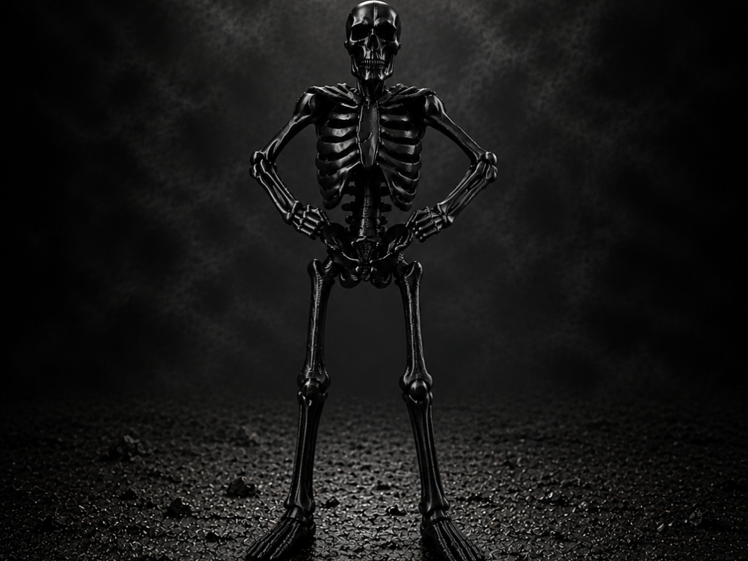 Shadow Skeleton Figurine