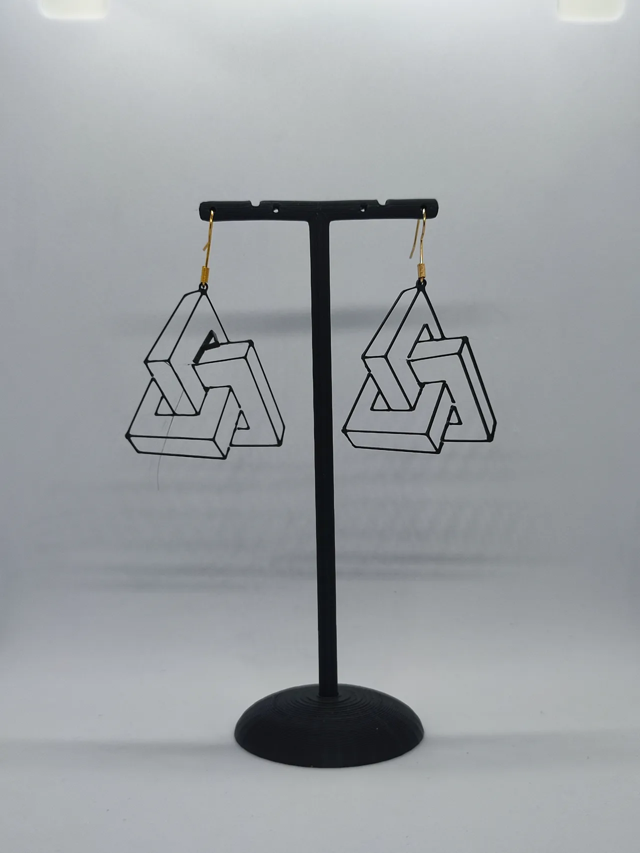 Aretes Nudo de la Ilusión view 2