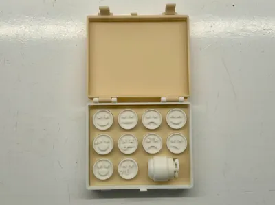 Interchangeable Stamps with Stamp Holder Case