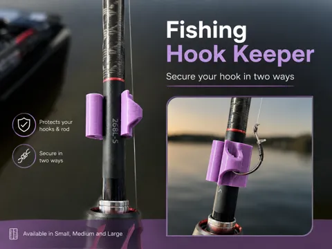 Soporte: Double hook holder — referencia de MakerWorld