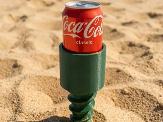 Screw-In Beach Cup Holder