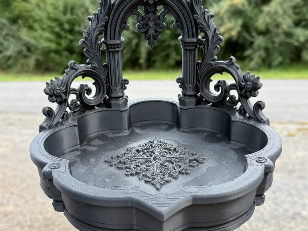 Modelo para impresión 3D: Gothic Catchall Bowl. Referencia del modelo original.