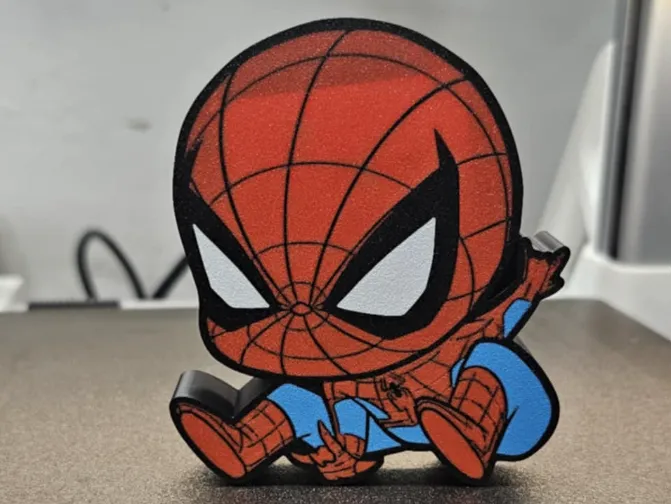 spiderman lightbox