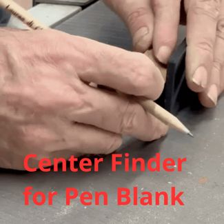 Center finder  pen Blank Centratore legno  