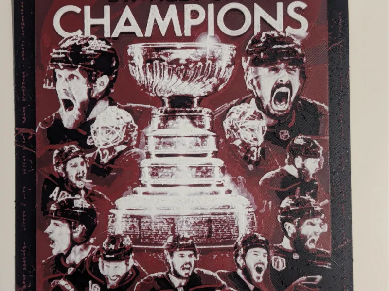 Carolina Hurricanes Stanley Cup Champions Hueforge