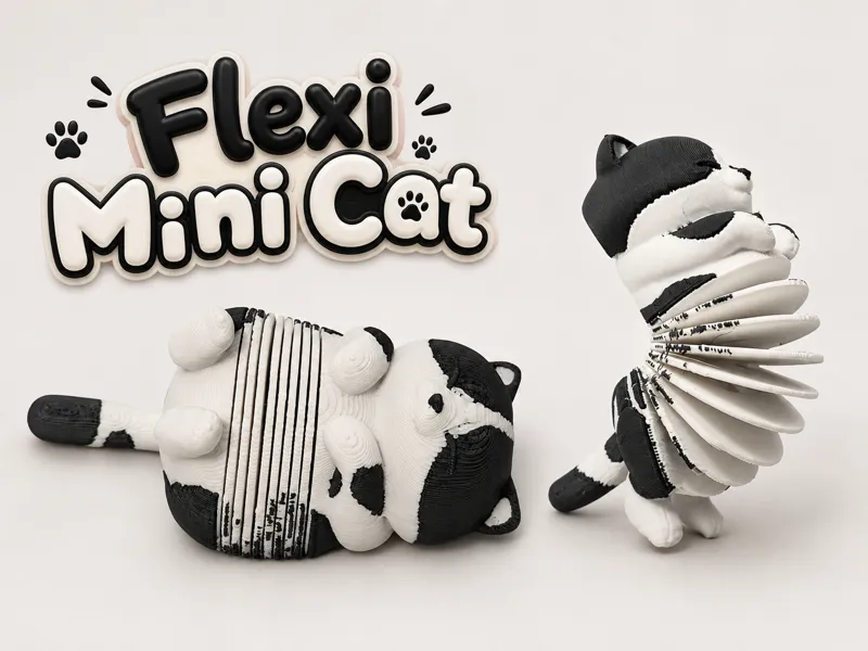 Flexi Mini Cat [Splinky]
