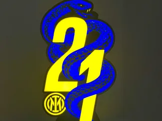 Lampada Inter "21° Scudetto"