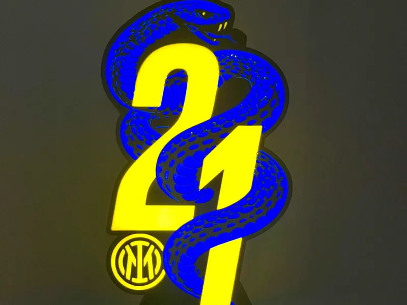 Lampada Inter "21° Scudetto"