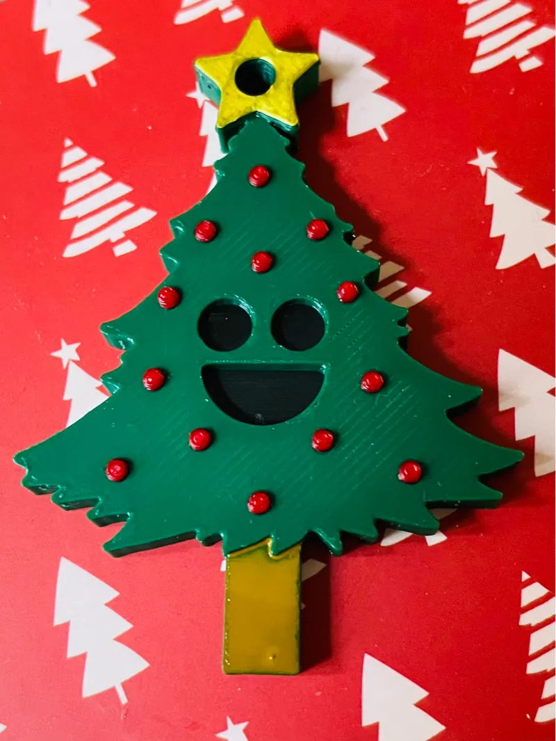 Happy Tree Keychain/Ornament